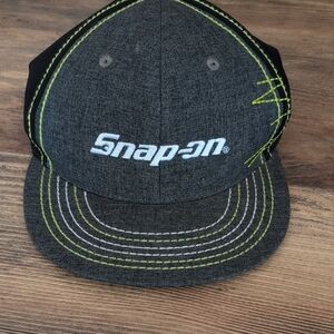 Choko Snap On Fast Flex Black/Gray Cap Hat Men's
